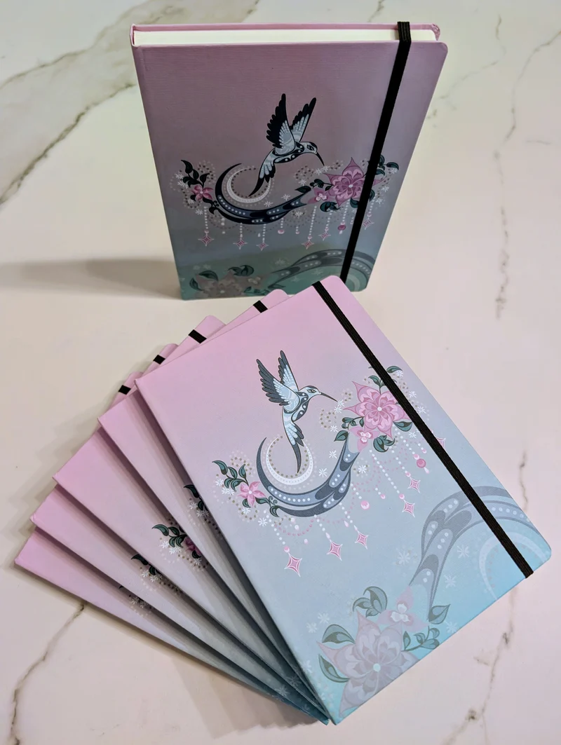 Hummingbird artwork by Deanne Samuel - 192 page Journal -