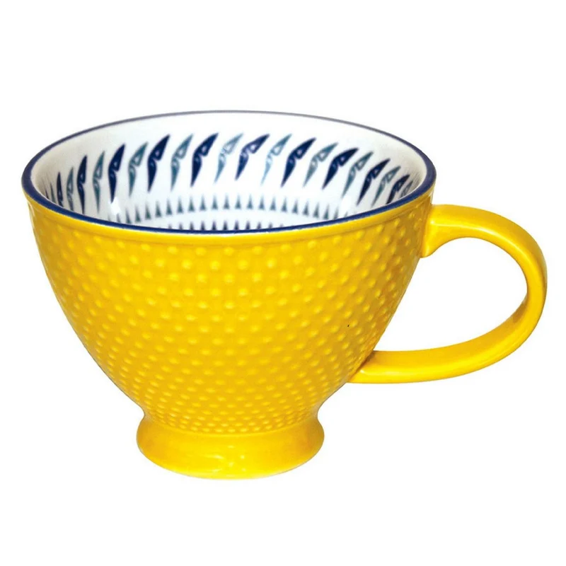 "Hummingbird" Porcelain Mug, design by Native artist Maynard Johnny Jr.