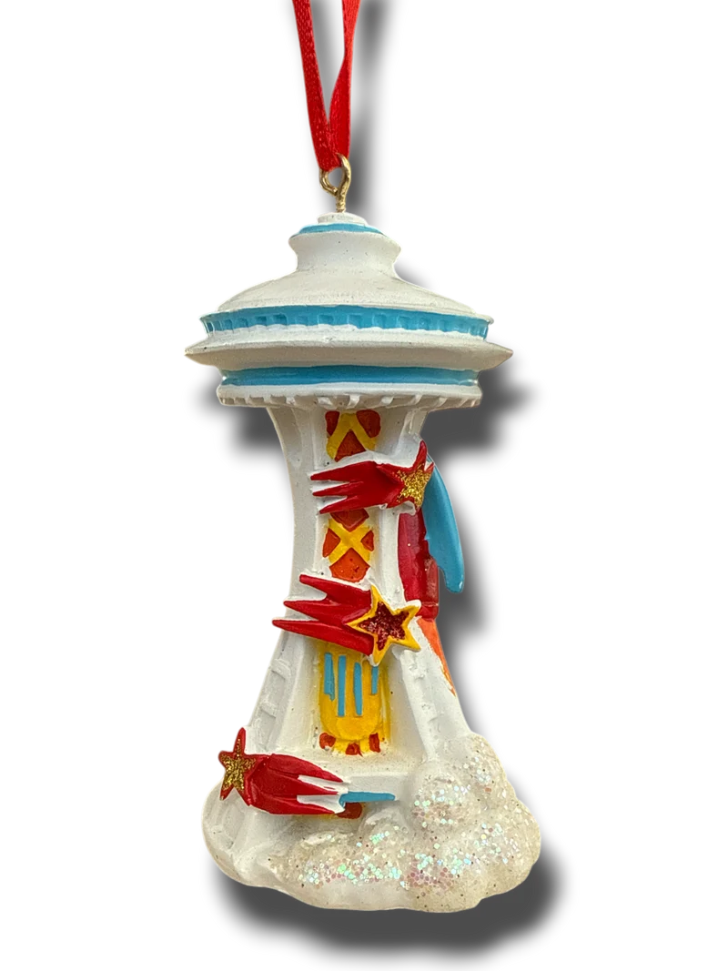 Rocket Blast Off Ornament