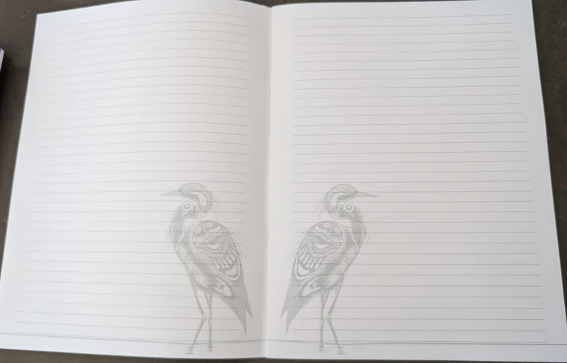 Lined Work Book, artwork by Jessica Somers