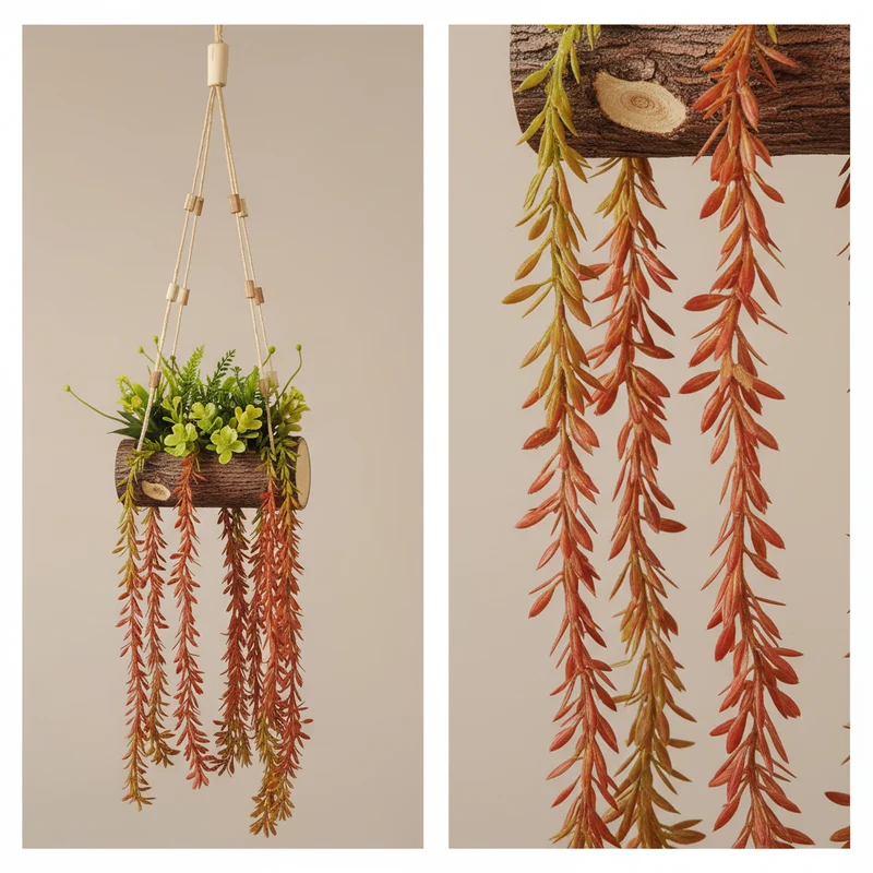 نبتة اصطناعية معلقة – غصن شجرة طبيعي للديكور