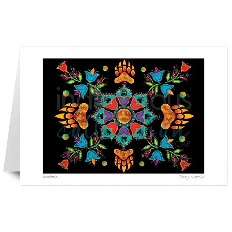 Revelation Wall Art by Indigenous artist, Tracey Metallic