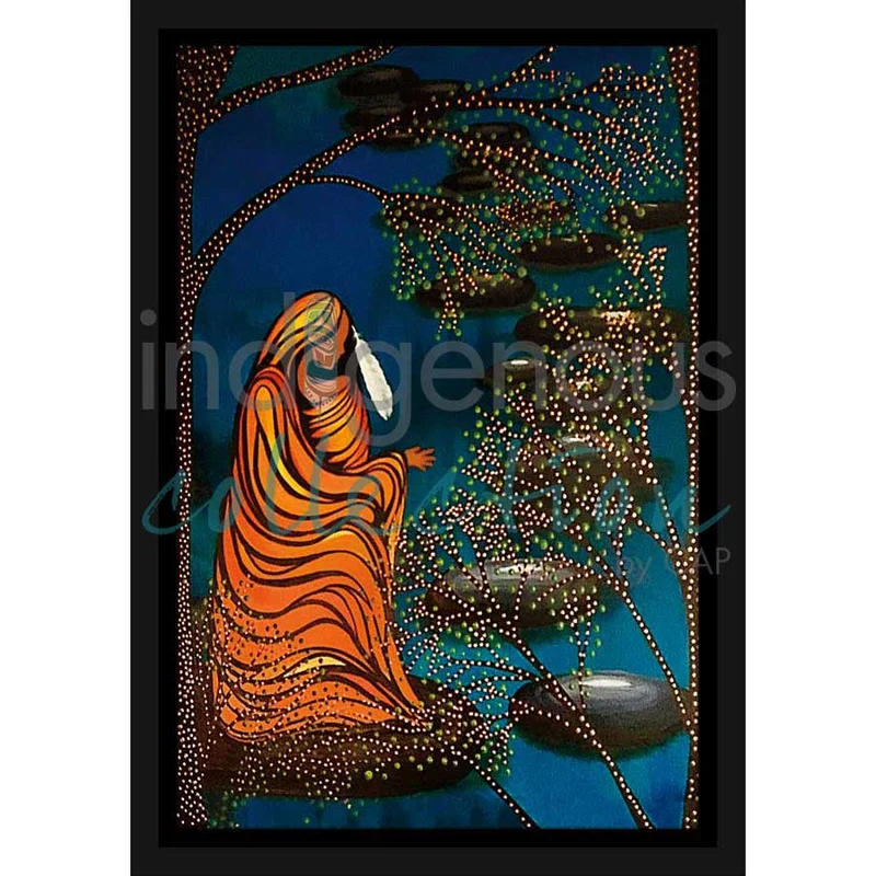 "Water Prayer" Wall Art by Cree artist Betty Albert