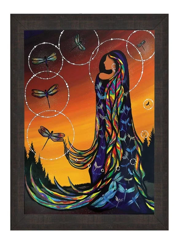 "Transformation" Wall Art by Cree artist Betty Albert