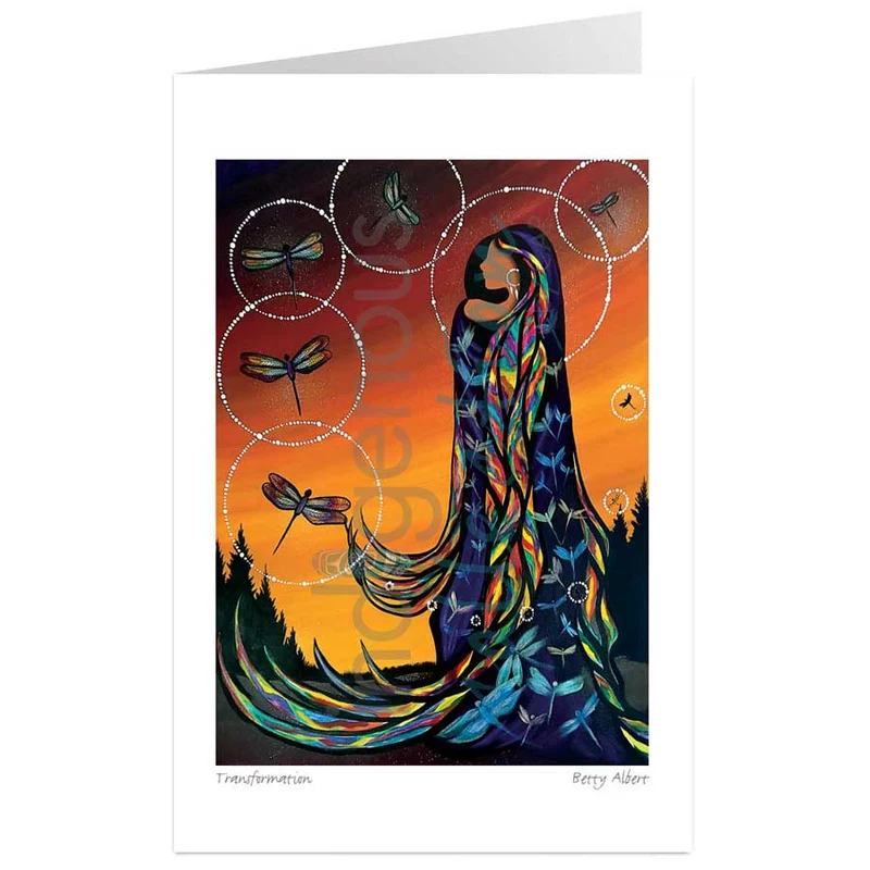 "Transformation" Wall Art by Cree artist Betty Albert