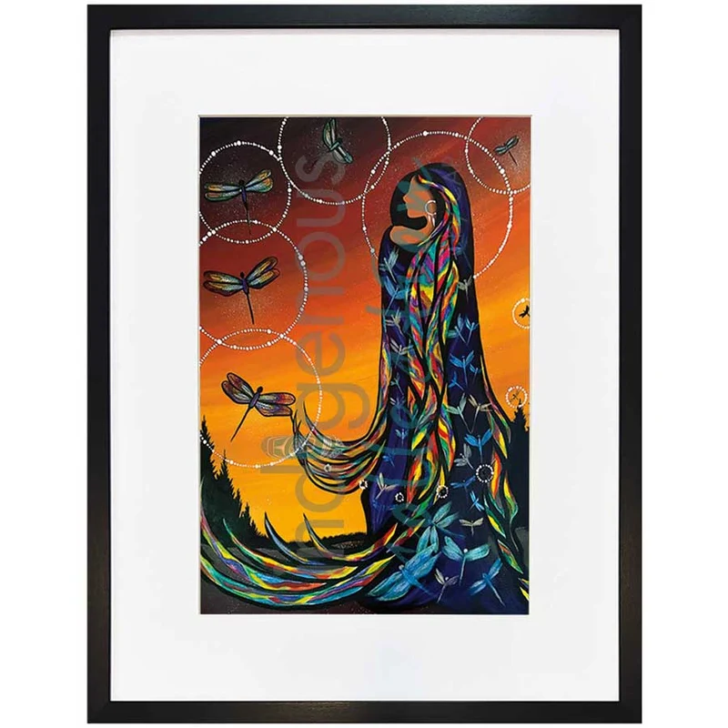"Transformation" Wall Art by Cree artist Betty Albert
