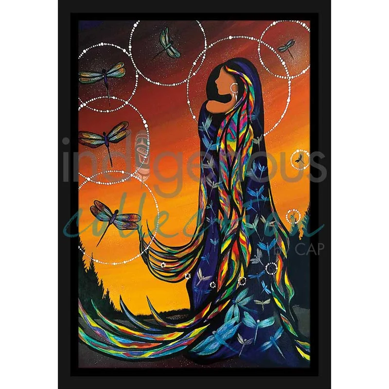 "Transformation" Wall Art by Cree artist Betty Albert