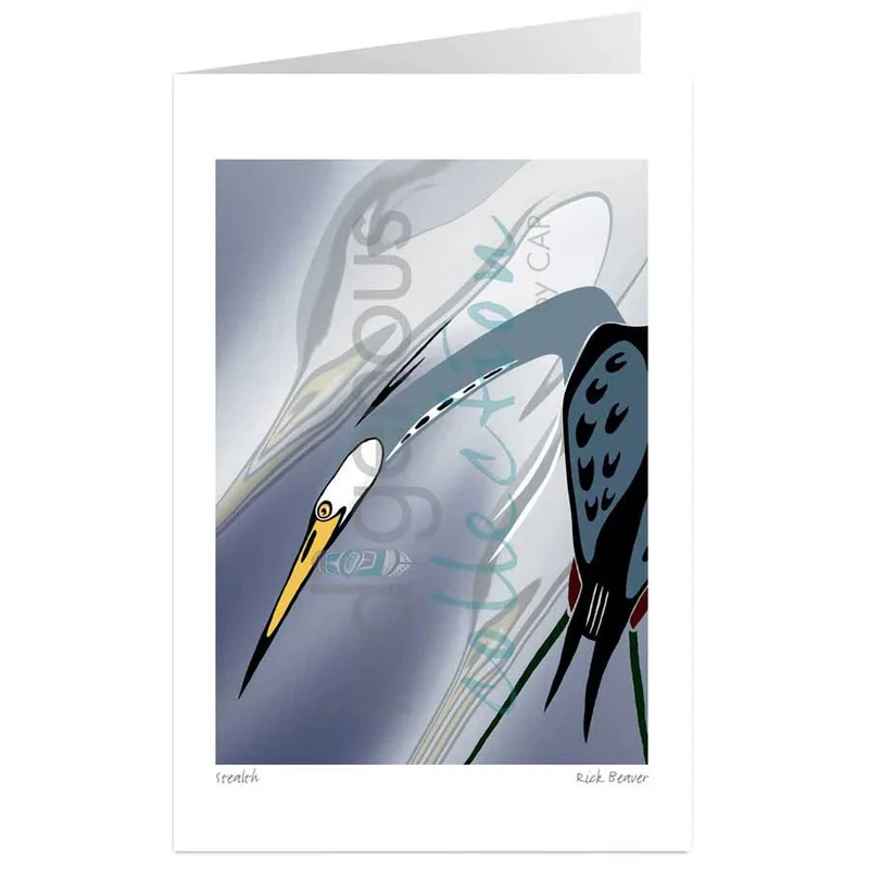 Wall Art - Stealth by Indigenous Artist Rick Beaver
