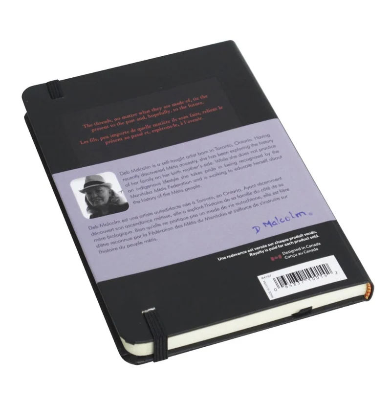 Silver Threads journal by Metis artist, Deb Malcolm - temporarily out of stock; available for pre-order