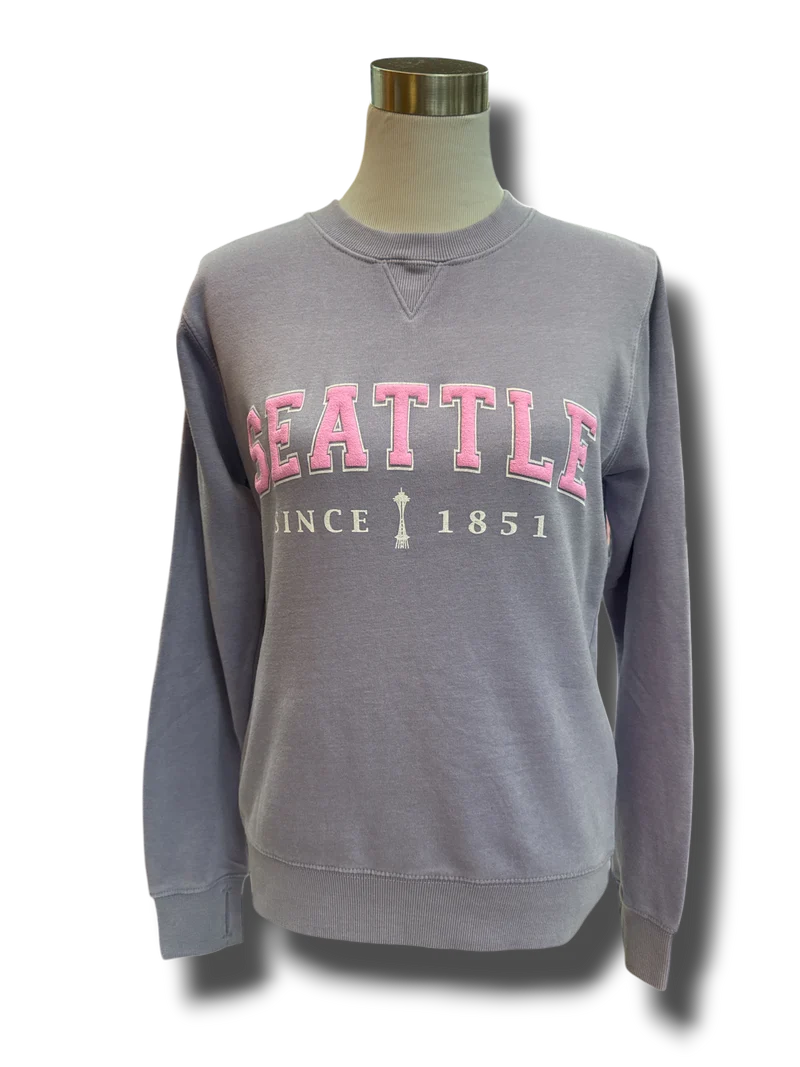 Collegiate Seattle Crew Sweatshirt