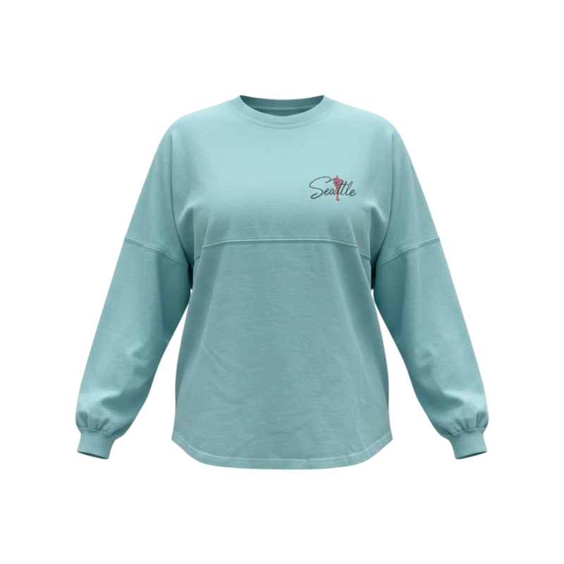 Seattle Spirit Jersey Crew Neck Sweatshirt