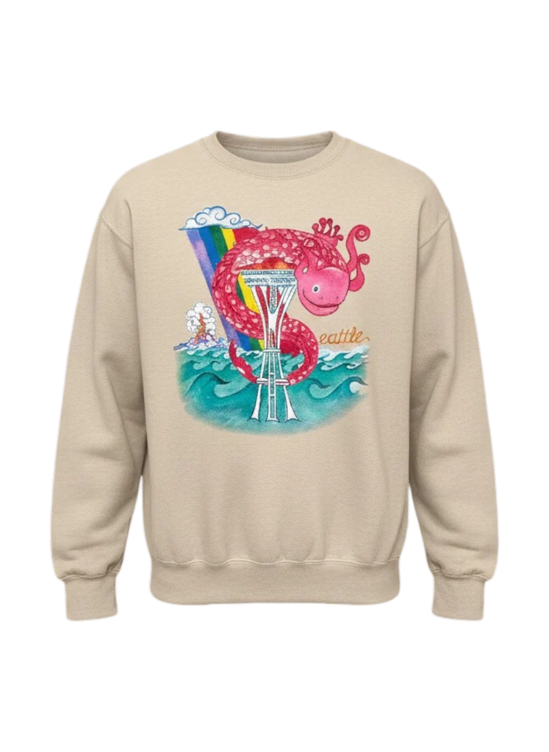 2026 ECCC Limited Edition Space Needle Crew Neck Sweatshirt