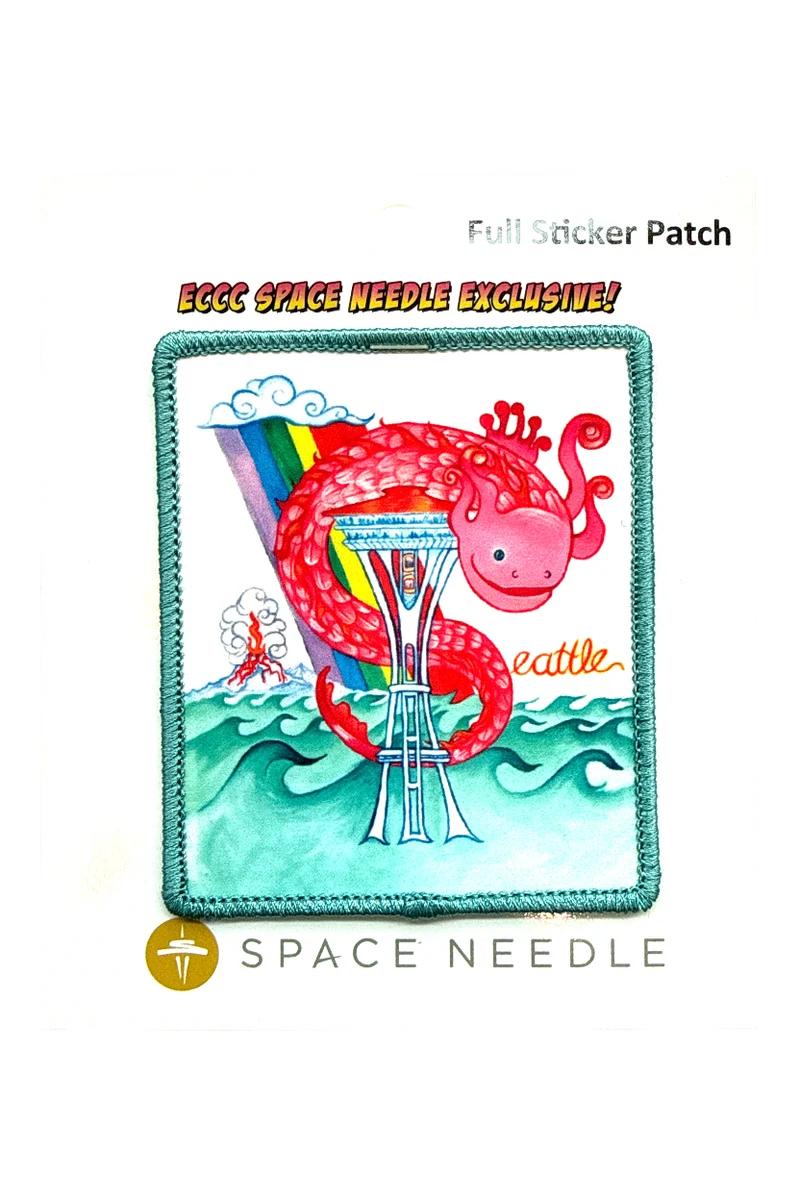 2026 ECCC Limited Edition Space Needle Stick On Patch