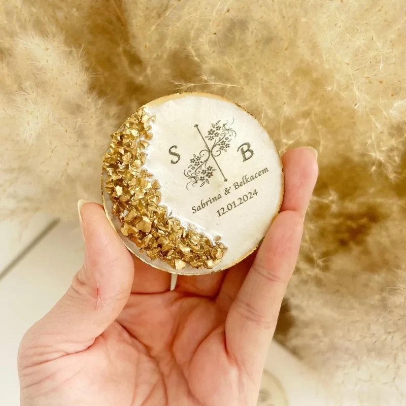 Magnet Rocher Gold