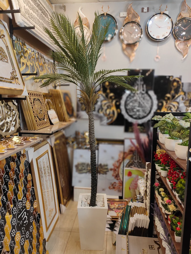 نخلة اصطناعية – جذع واحد طويل – 240 سم
