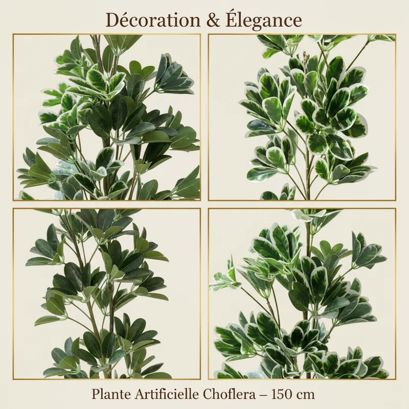 شجرة Schefflera اصطناعية – 150 سم – هدية مثالية للصالون