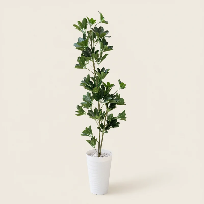 شجرة Schefflera اصطناعية – 150 سم – هدية مثالية للصالون