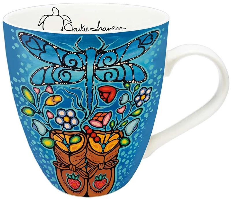 "Little Ancestor" Mug - artwork by Indigenous Artist, Jackie Traverse