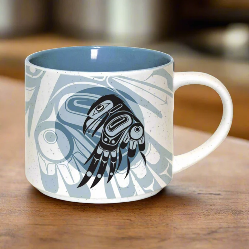 "Raven Moon" 16oz Mug, design by Haida artist Allan Weir