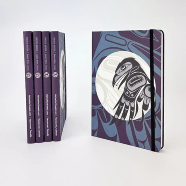 "Raven Moon" Journal by Haida artist, Allan Weir