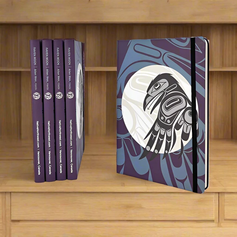 "Raven Moon" Journal by Haida artist, Allan Weir