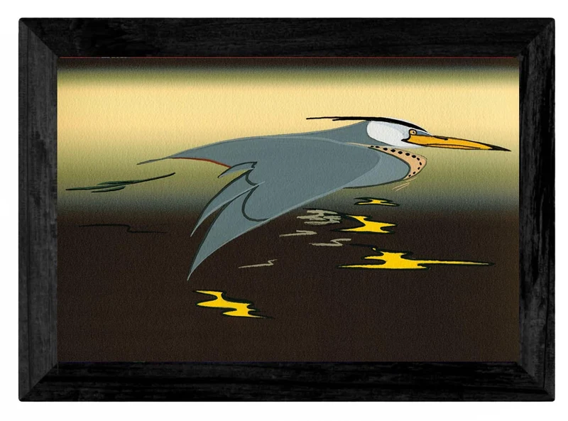 Wall Art - Dawn Traverse by Indigenous Artist Rick Beaver
