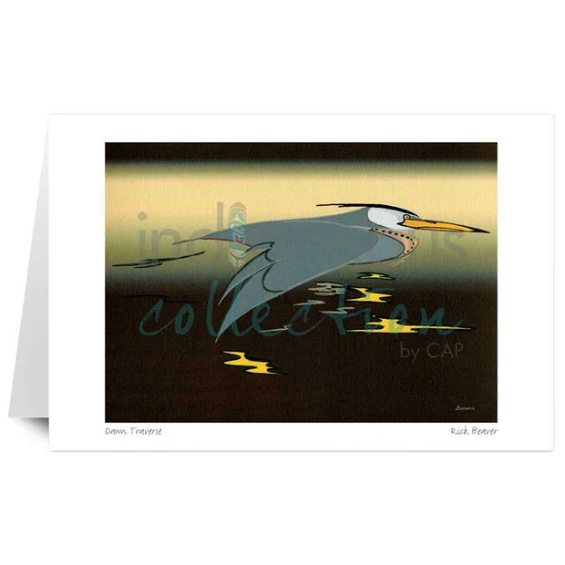 Wall Art - Dawn Traverse by Indigenous Artist Rick Beaver
