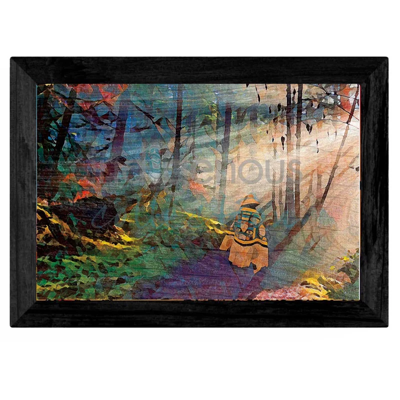 Kwagu’ Into the Mist - small, medium and large wall art - Artist Heidi Henderson