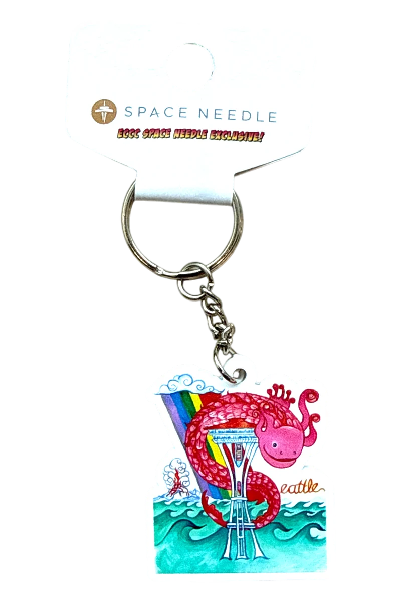 2026 ECCC Limited Edition Space Needle Key Chain