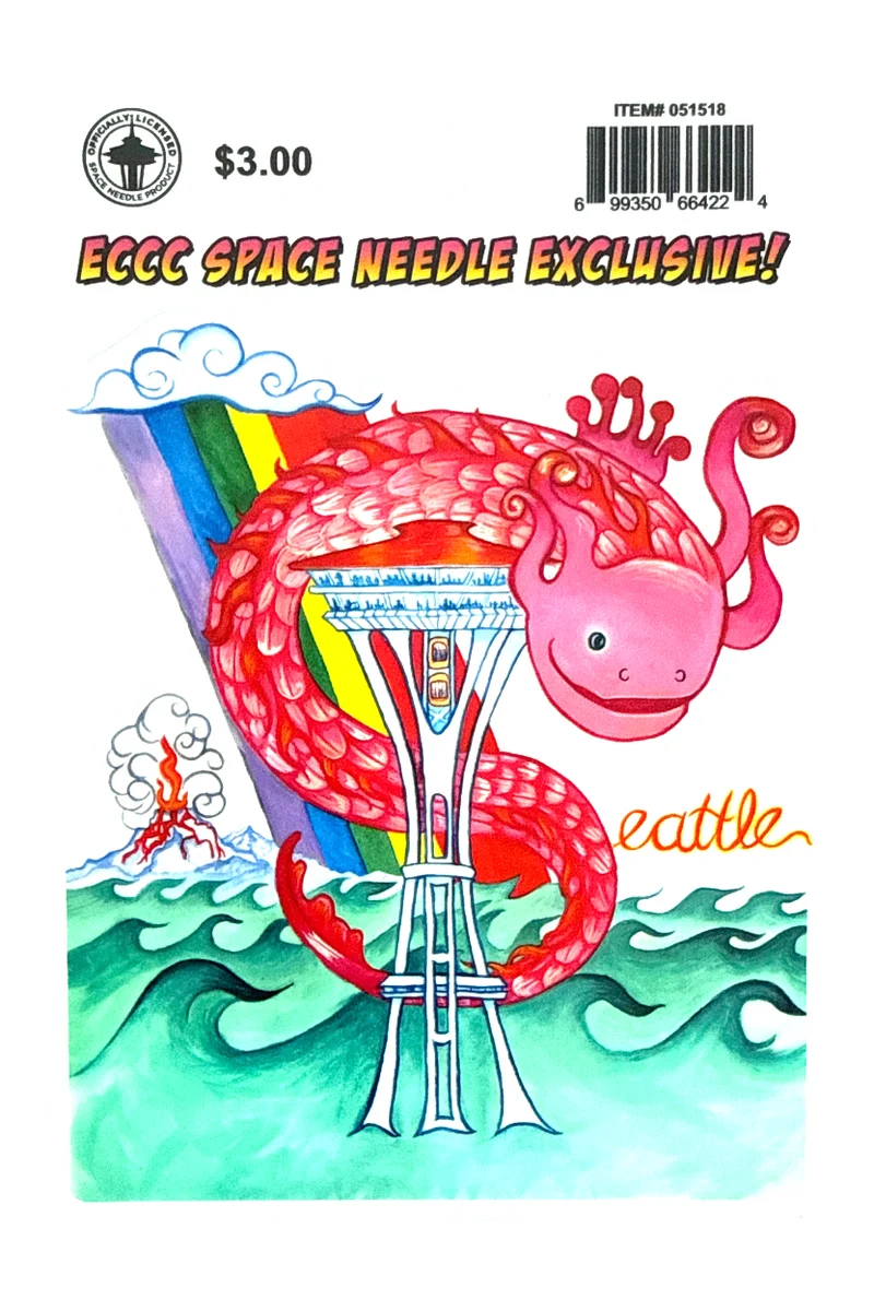 2026 ECCC Limited Edition Space Needle Sticker