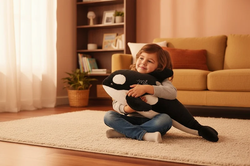 Jumbo 40" Orca Plush