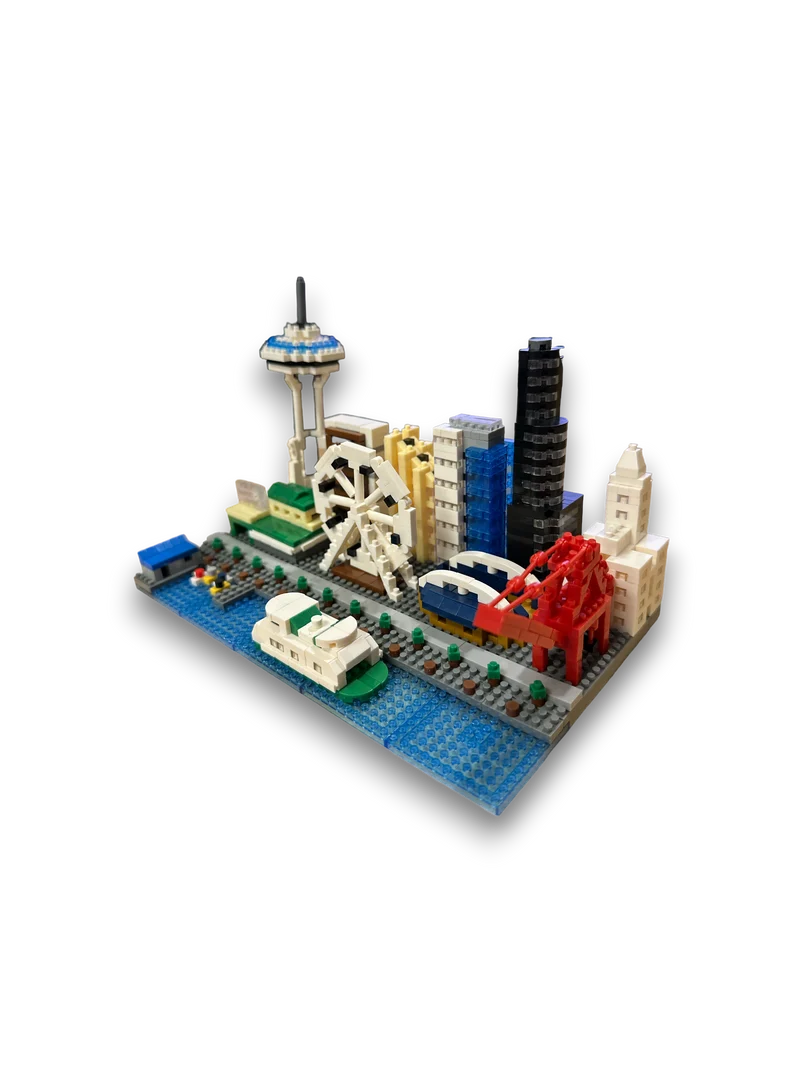 Seattle Waterfront Mini Building Blocks