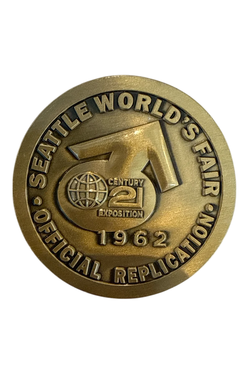 1962 World's Fair Replica Coin