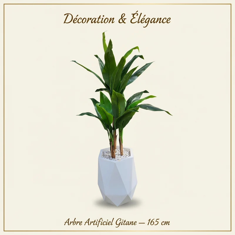 شجرة La Gitane اصطناعية 3 جذوع – 165 سم