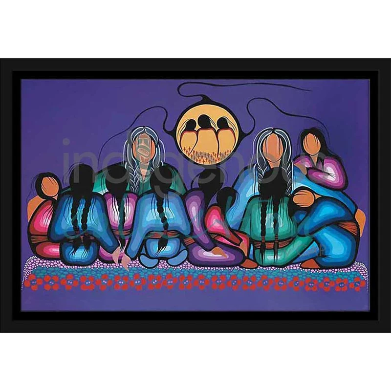 Always For Our Children Wall Art by Cree/Ojibway artist Simone McLeod