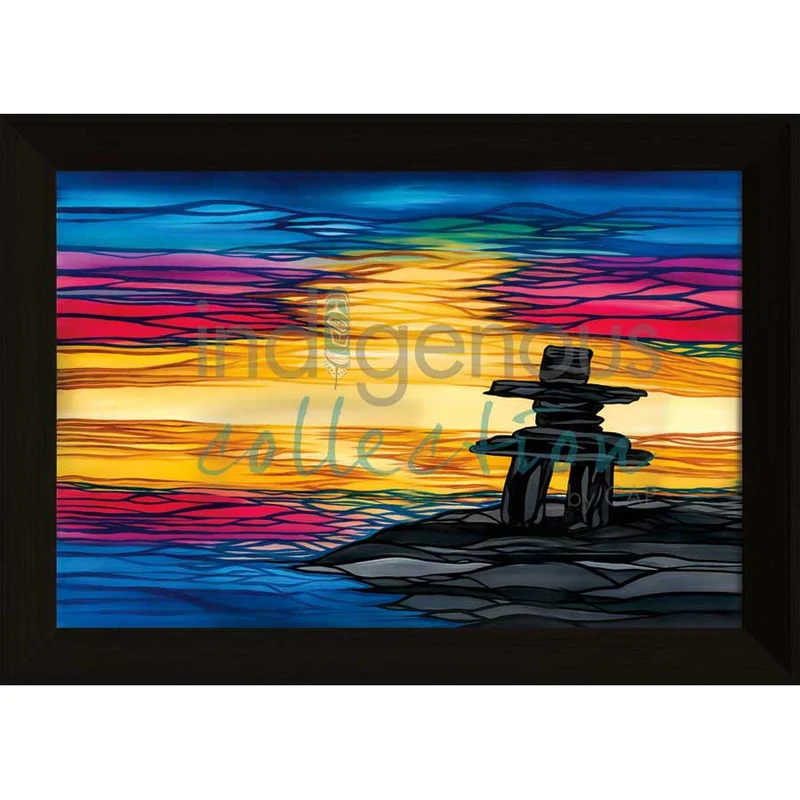 Direction Determines Destination Wall Art by Shawna Boulette Grapentine | Indigenous Art Print Canada
