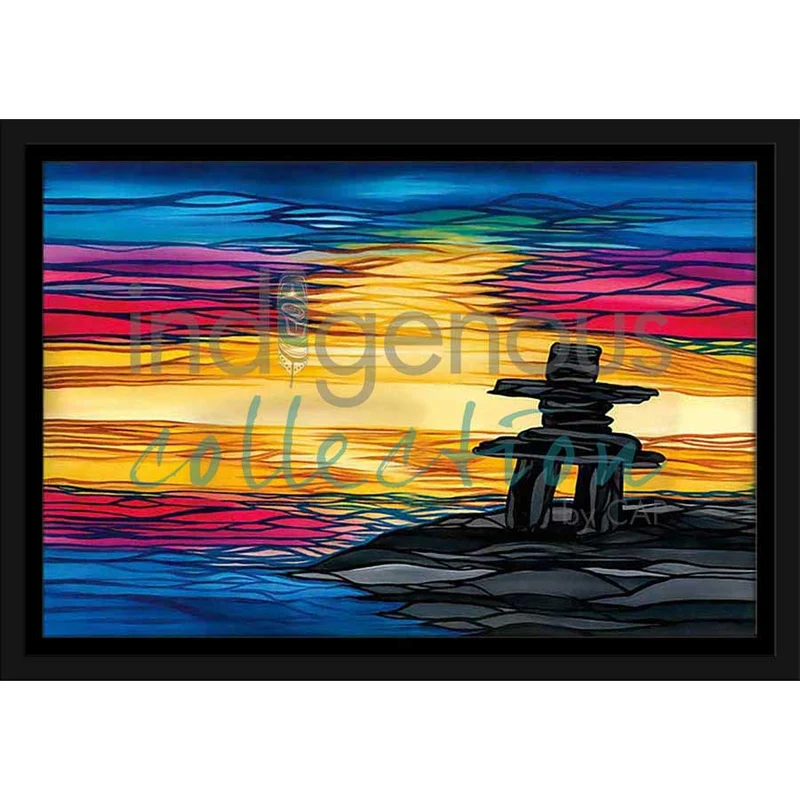 Direction Determines Destination Wall Art by Shawna Boulette Grapentine | Indigenous Art Print Canada