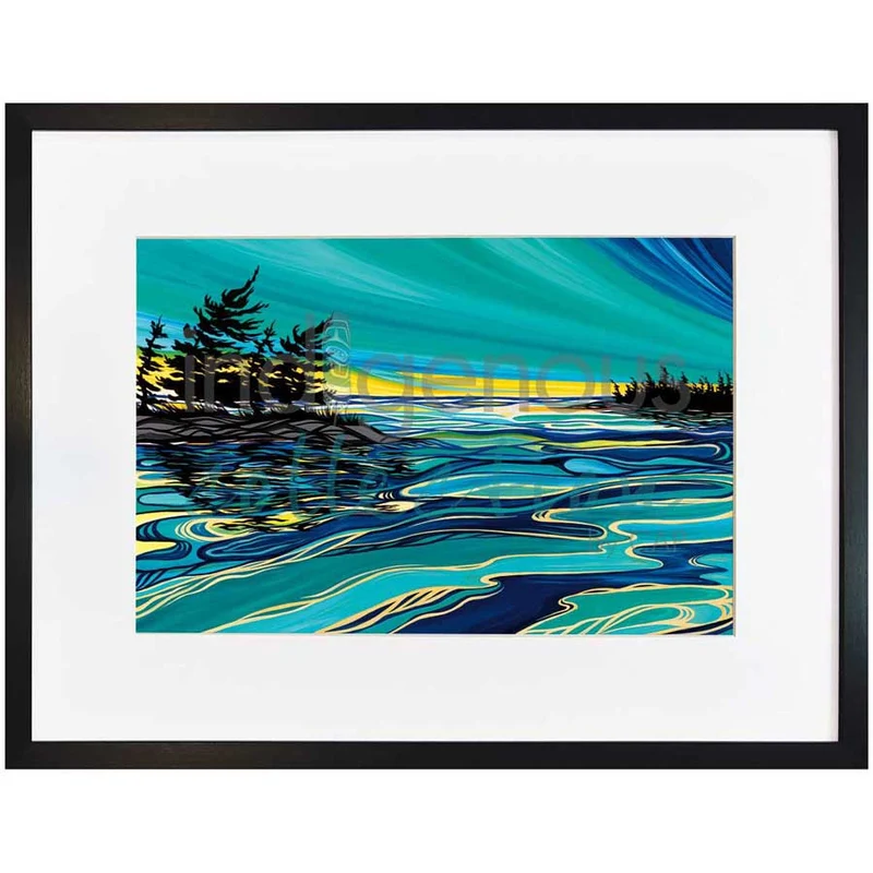 In Life's Chaos Wall Art by Shawna Boulette Grapentine | Indigenous Art Print Canada