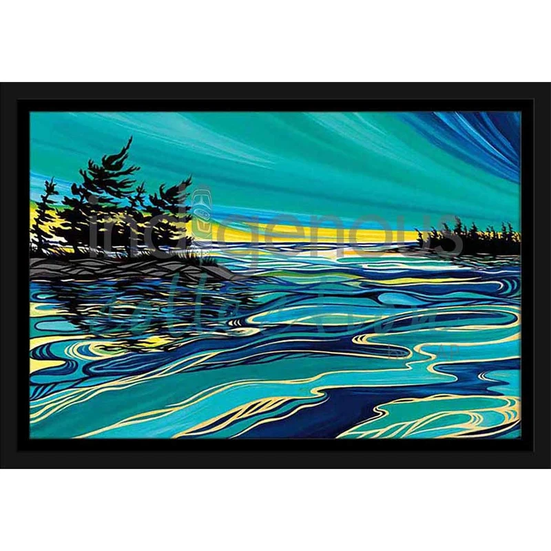 In Life's Chaos Wall Art by Shawna Boulette Grapentine | Indigenous Art Print Canada