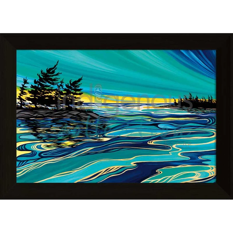In Life's Chaos Wall Art by Shawna Boulette Grapentine | Indigenous Art Print Canada