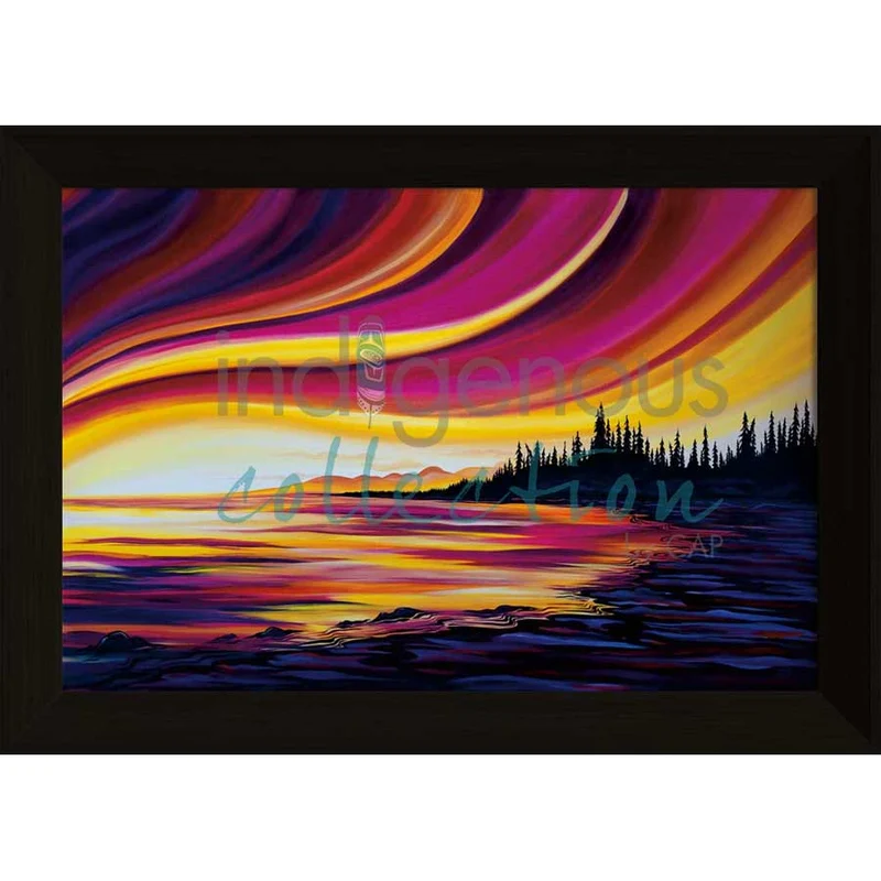 The Calm Wall Art by Shawna Boulette Grapentine | Indigenous Art Print Canada