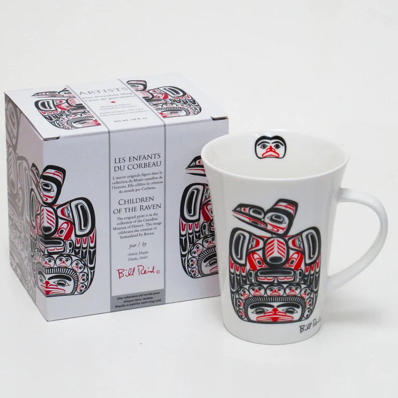 "Children of the Raven" 10 oz mug design by Haida Artist Bill Reid