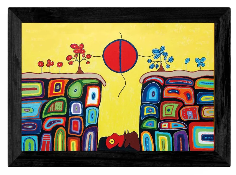"Which Way" Wall Art, artwork by Indigenous artist Dave Pelletier