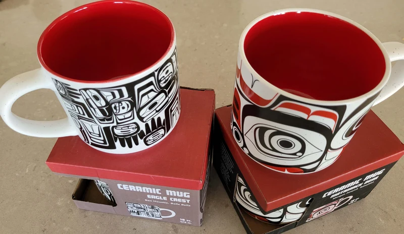 "Matriarch Bear" 16oz Mug by Native Artist Morgan Asoyuf