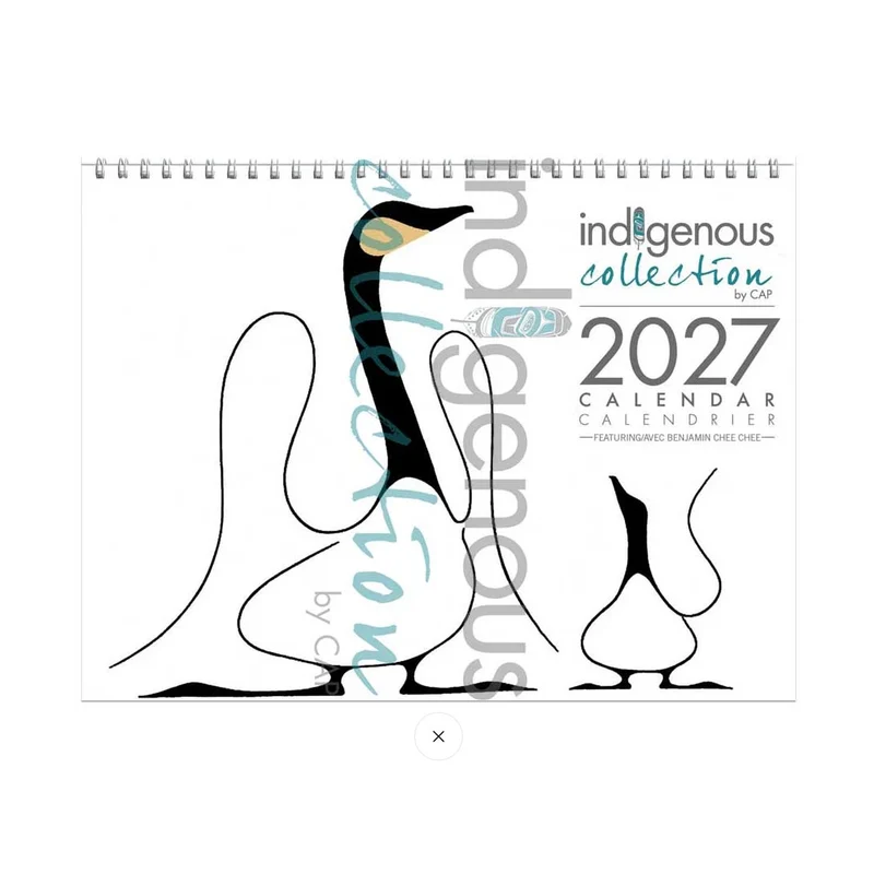 2027 Wall Calendar by Benjamin Chee Chee