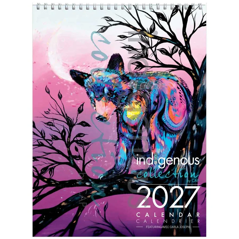 2027 Wall Calendar by Metis artist Carla Joseph