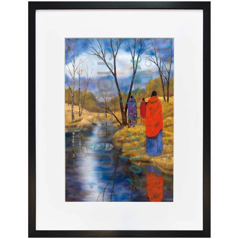Journey Reflections Wall Art by Indigenous artist, Jeanne Rorex-Bridges