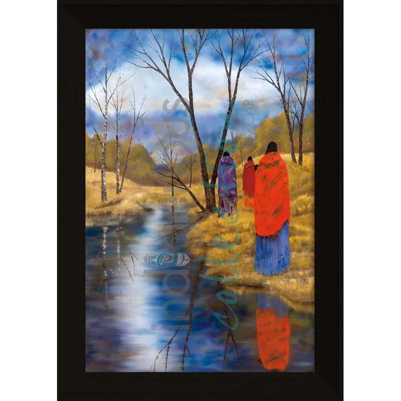 Journey Reflections Wall Art by Indigenous artist, Jeanne Rorex-Bridges
