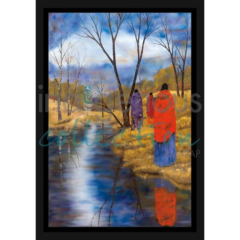 Journey Reflections Wall Art by Indigenous artist, Jeanne Rorex-Bridges