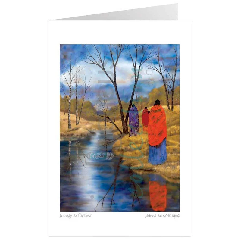 Journey Reflections Wall Art by Indigenous artist, Jeanne Rorex-Bridges
